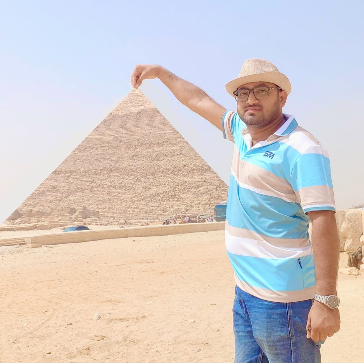 Md. Ibrahim Akond in Egypt, 2025
