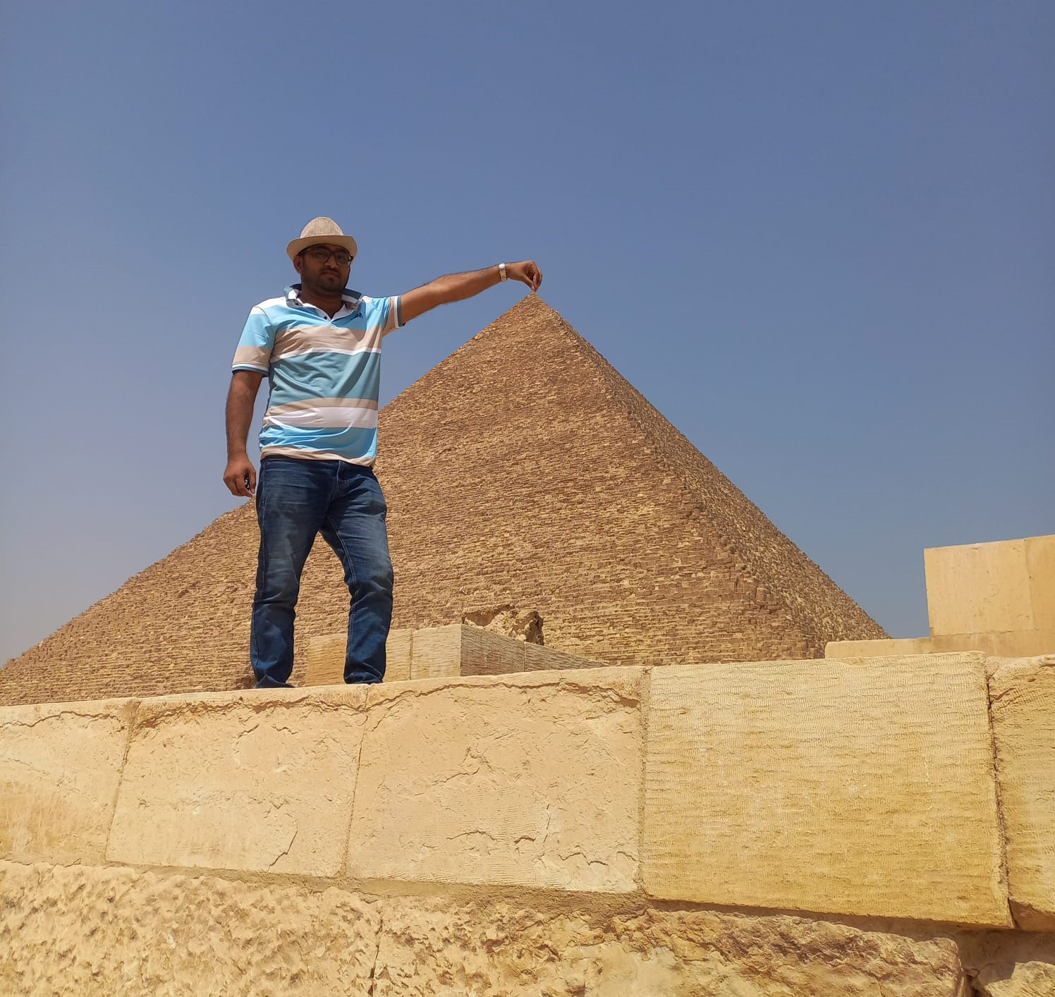 Md. Ibrahim Akond in Egypt, 2025