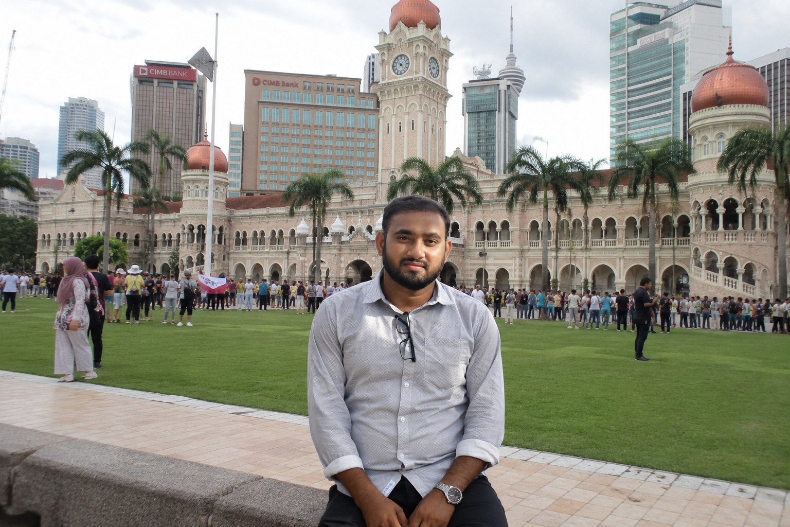 Md. Ibrahim Akond in Malaysia, 2023