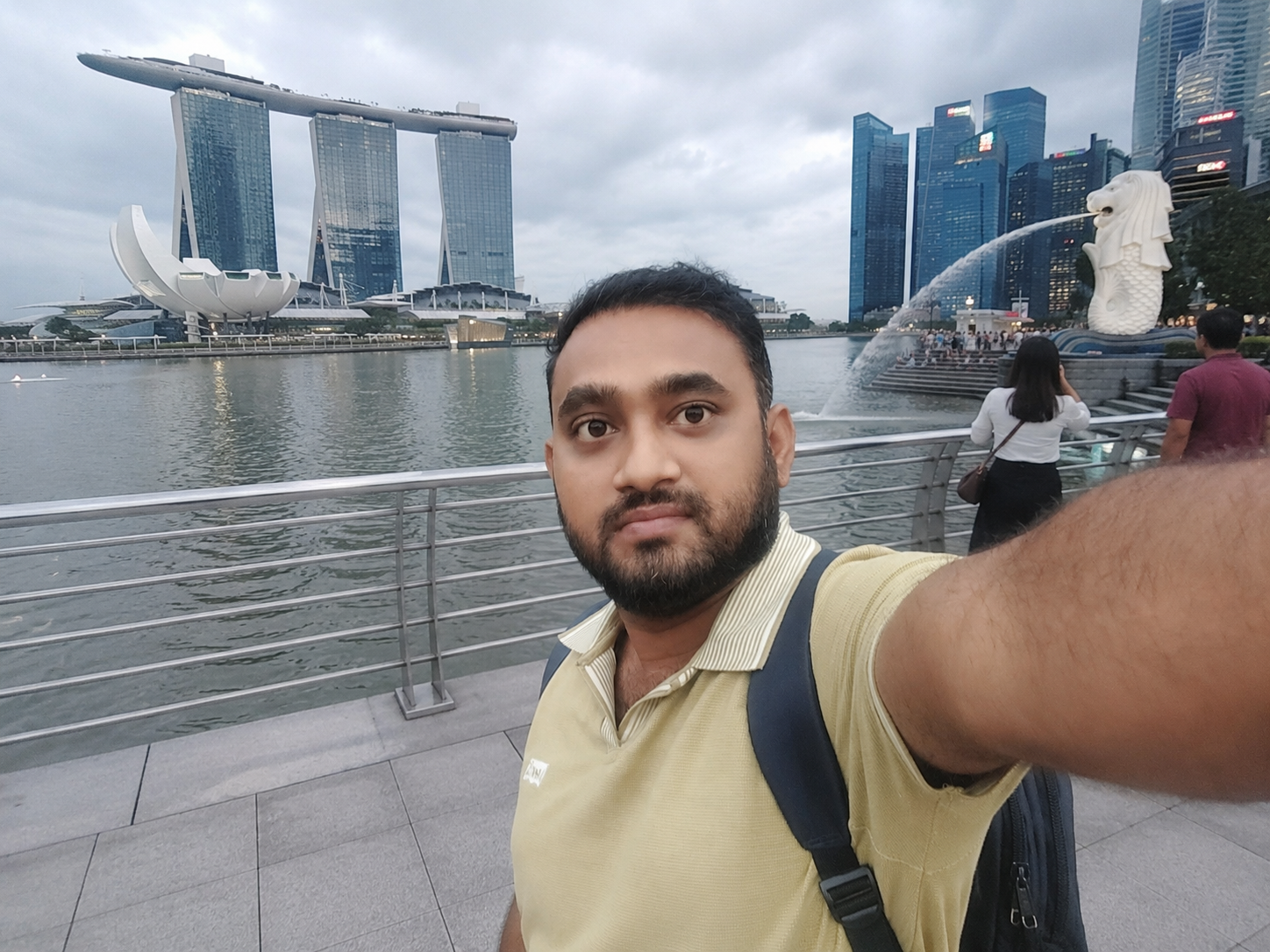 Md. Ibrahim Akond in Singapore, 2023