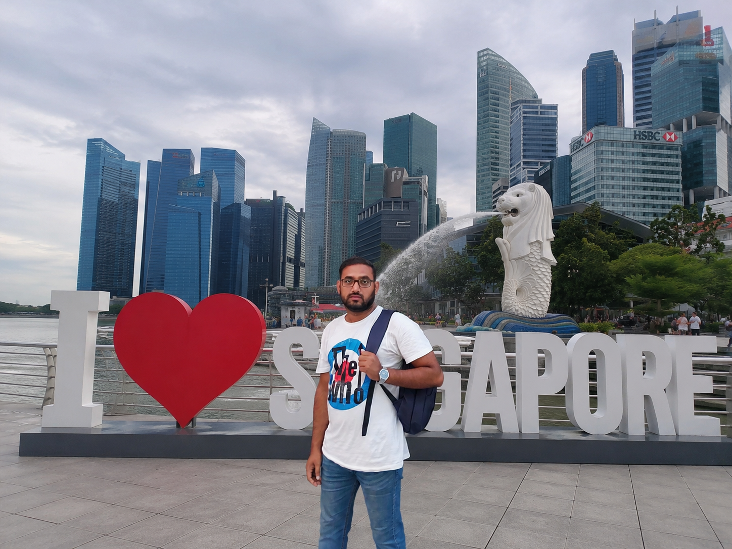 Md. Ibrahim Akond in Singapore, 2023