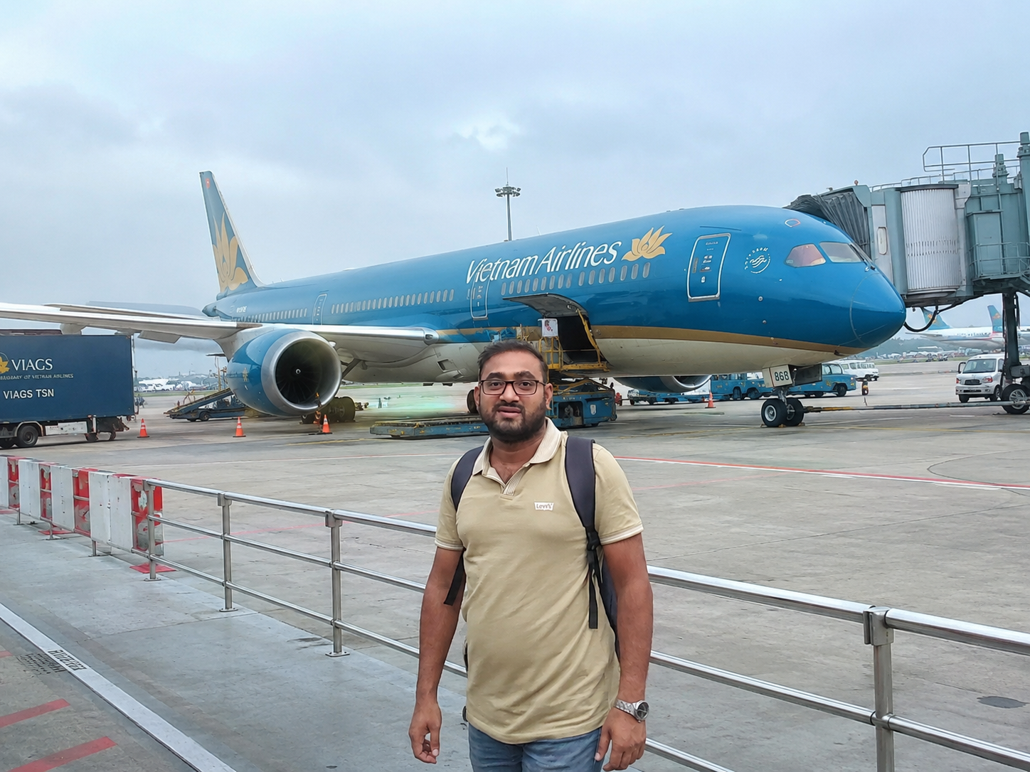 Md. Ibrahim Akond in Vietnam, 2024